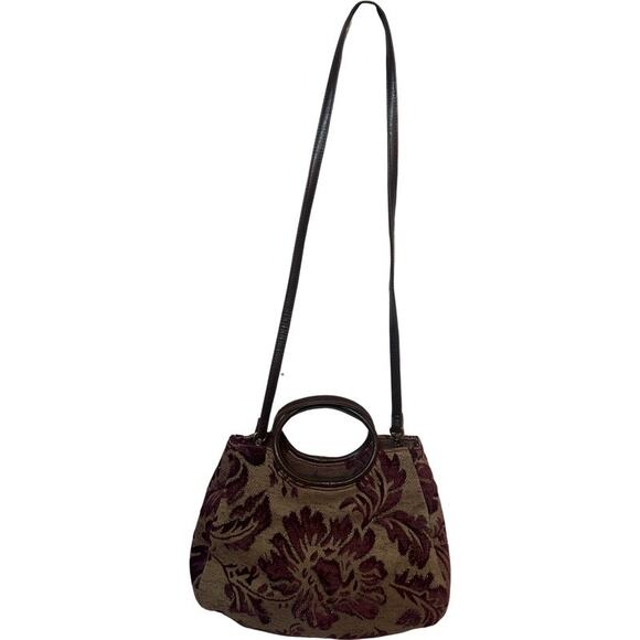 Vintage-Inspired Embellished Crossbody Handbag - Picture 2 of 5